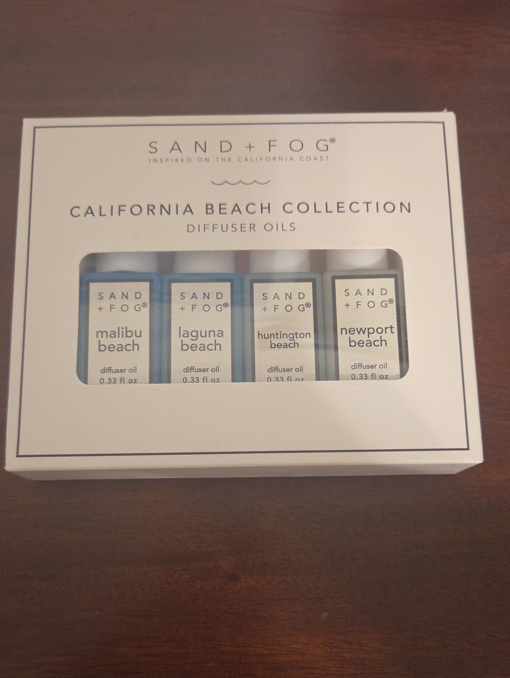 SAND + FOG California Beach Collection Diffuser Oils - Blue & White